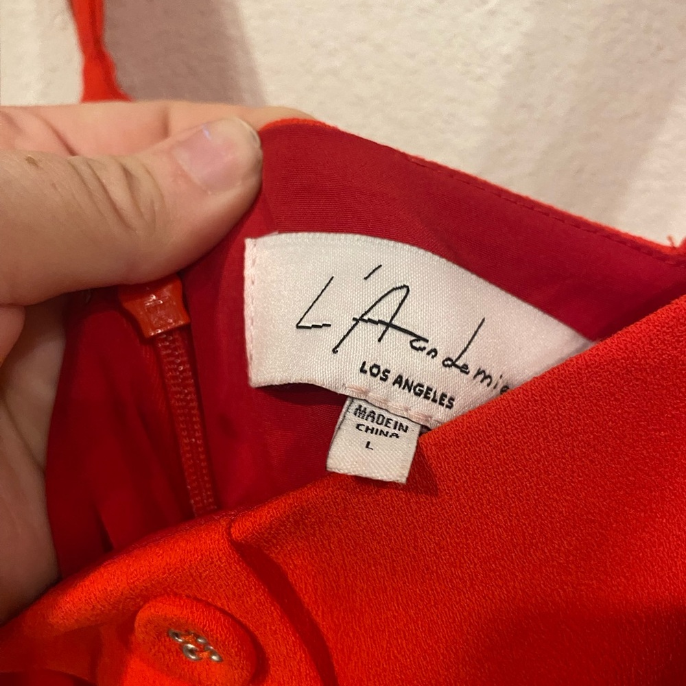L'Academie Red Jumpsuit - Picture 4 of 5